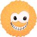 Flamingo Jouets pour chien latex balle de tennis pilier - Orange - 7.5 cm