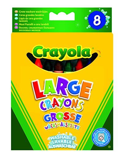 Crayola Kredki świecowe zmywalne 8 sztuk