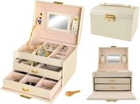 Beautylushh Beige Sieradenkistje