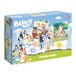 Bluey Vingerverfset voor kinderen vanaf 2 jaar, met 3 kleuren en 4 motieven