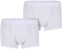 Urban Classics Bonded Retro 2Pack Boxershorts set - Heren - XXL - Wit