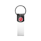 Citroen Officiële witte sleutelhanger met rood logo