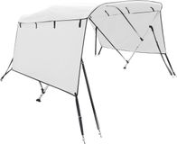 vidaXL Biminitop 3 bogen met zijwanden 183x(154-167)x137 cm