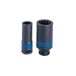 KING TONY 443019M 12 Point Drive Deep Impact Socket, 19 mm, 1/2-inch, Zwart