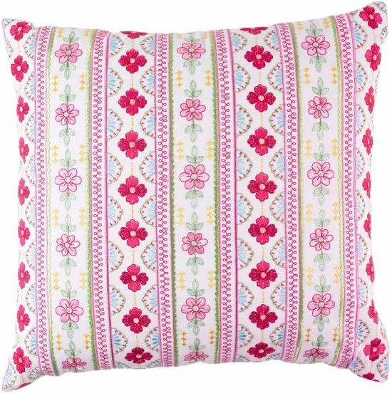 Room Seven Gillian Sierkussen - Wit - 40x40 cm