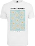 Mister Tee Flower Market T-shirt femme blanc XS