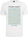 Mister Tee Flower Market T-shirt femme blanc XS