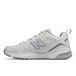 New Balance WX608V5 Baskets en cuir antidérapantes blanc