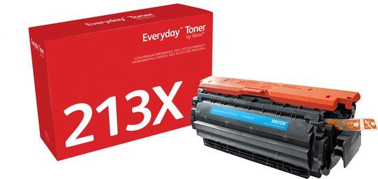 Xerox Everyday Cyaan Toner HP 213X (W2131X) Hoge capaciteit