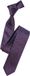 Venti Stropdas - Donkerblauw - Rood - Wit Dessin