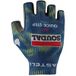 Castelli Competizione 2 Gants Bleu Électro-Lime Soudal Quick-Step, Taille L