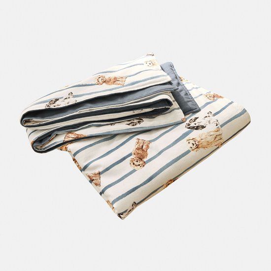 LOBERON Plaid voor honden Schnuffelex crème/blauw