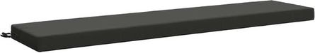 vidaXL Bankkussen SOEST 100% Polyester Antraciet 200 x 40 x 8 cm