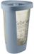 Rotho Fabu afvalzakkenhouder 50L met deksel - blauw