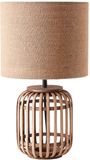 Brilliant Woodrow - Tafellamp - E27 Max 1x52W - Nature