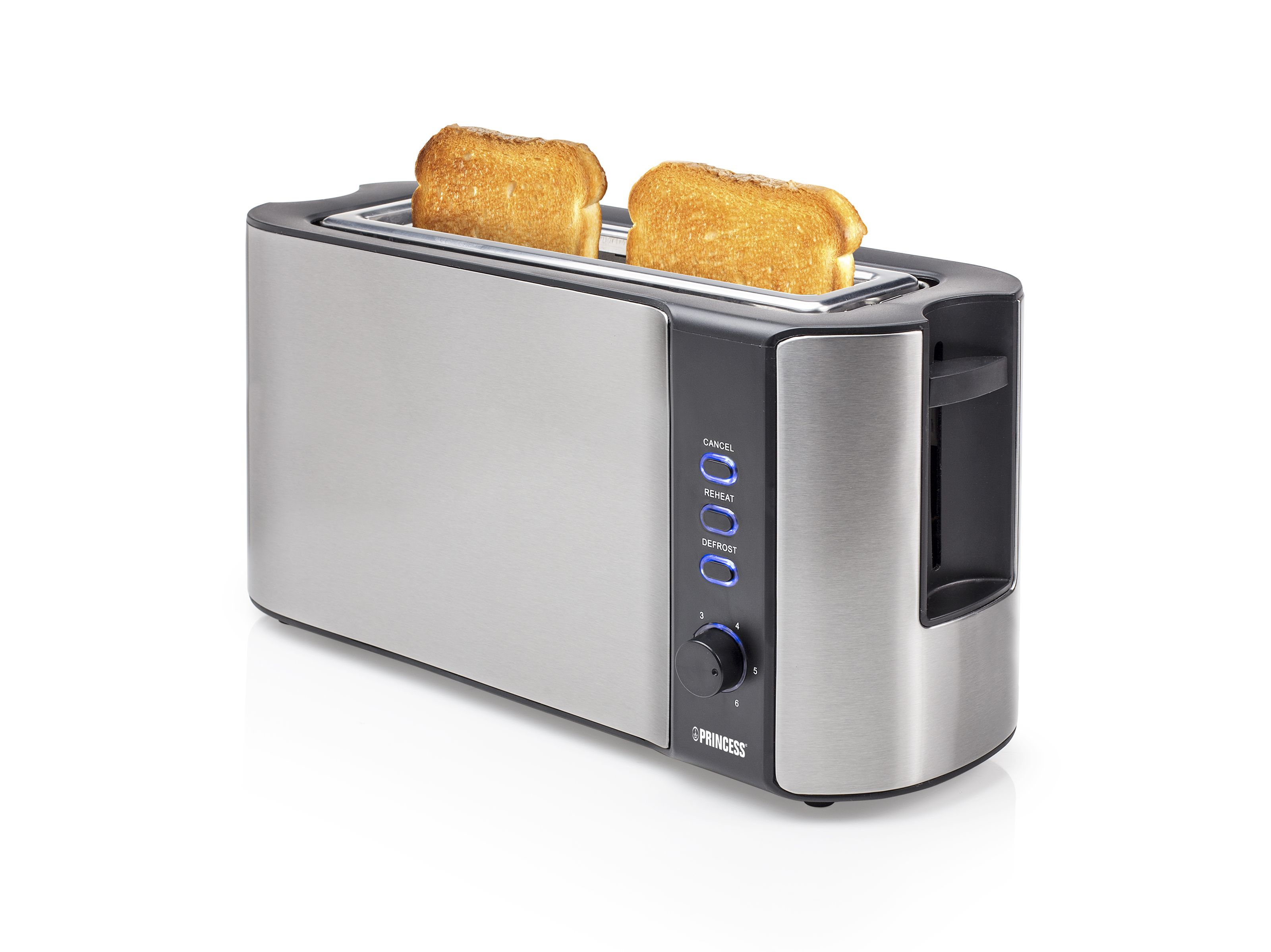 Princess 142353 Long Slot Toaster - Stainless Steel