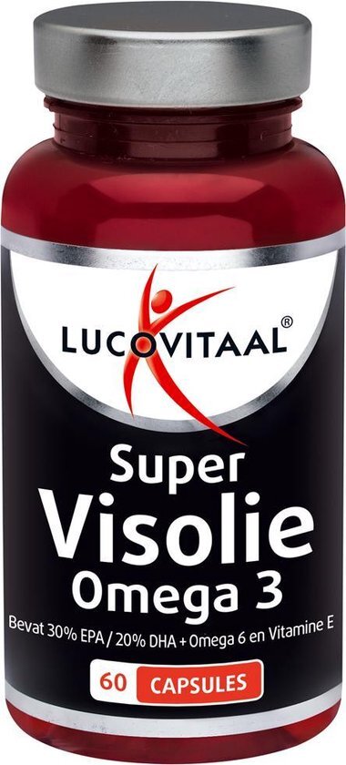 Lucovitaal Super visolie omega 3-6 60 capsules