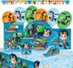 Amscan Feestpakket Rusty Rivets Blauw/groen 56-delig