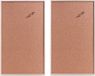 Zeller Prikbord - Set van 2x stuks - kurk - XXL formaat - 60 x 100 cm - memobord