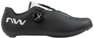 Northwave Sonic Plus Chaussures de vélo de course Unisexe Noir/Gris clair Taille 45