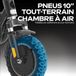 EZWAY Trottinette électrique EX100 450W Noir
