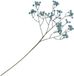CHAKS Kunstbloem Gipskruid - 60 cm - blauw