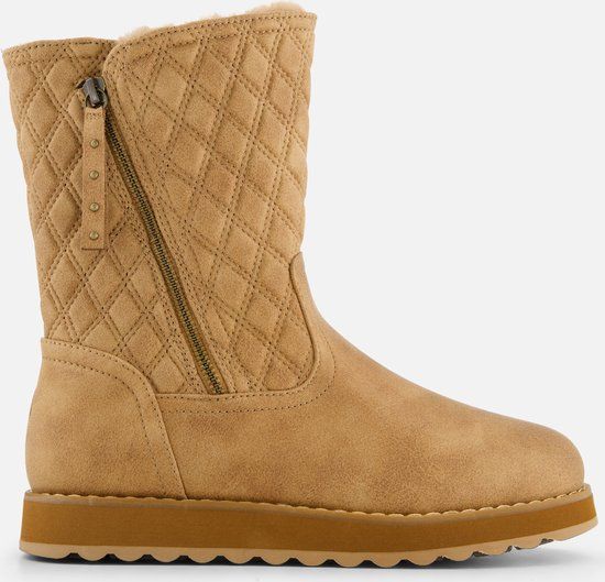 Skechers Keepsakes 2.0 Enkellaarsjes cognac - Dames - Maat 37
