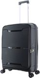 Saxoline Blue Boho Harde koffer / Trolley / Reiskoffer - Medium - Zwart