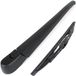 M MODECAR Modecar - Ruitenwisser Blaadje en Arm - Kia Sportage - 2004-2010 - Achter - Zwart - 305mm