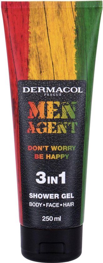 Dermacol Men Agent Don't Worry Be Happy 3-in-1 Shower Gel - 250ml