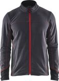 Blåkläder Blakläder Microfleece jas maat XXL, grijs/rood