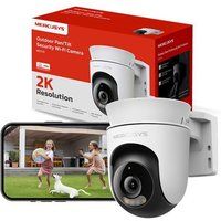 Mercusys MC510 V1 - Netwerkbewakingscamera - pan / tilt - kleur (Dag en nacht) - 3 MP - 2K - vastgesteld brandpunt - audio - draadloos - Wi-Fi - 2.4GHz radio - H.264