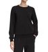 Liu Jo Sweat-shirt col rond femme hiver en Scuba TF6206, Noir , M