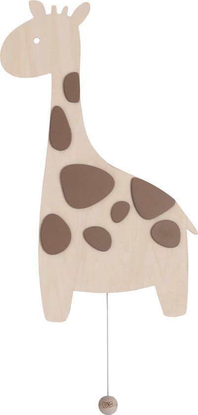 Baby's Only Houten Wandlamp Giraf Wonder Bruin