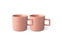 NJRD Tasse Lines 30 cl Lot de 2 Rose