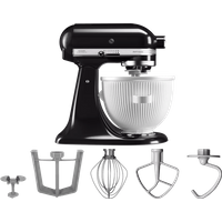 KitchenAid Artisan Mixer 5KSM125 Onyx Black + Ice Cream Maker