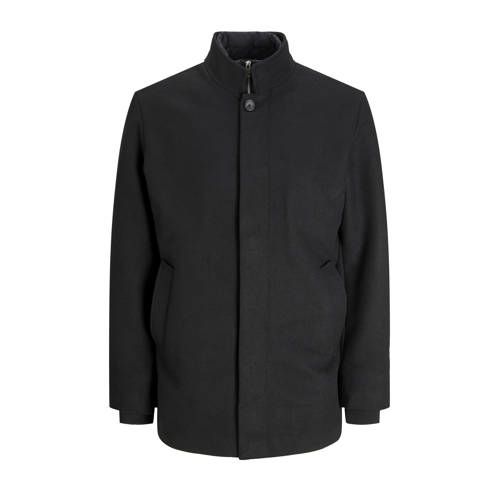JACK & JONES ESSENTIALS JJEHARRISON Wool Jacket - Black