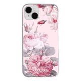 ERT GROUP mobiel telefoonhoesje voor Iphone 13 MINI origineel en officieel erkend Babaco patroon Flowers 050 optimaal aangepast aan de vorm van de mobiele telefoon, hoesje is gemaakt van TPU