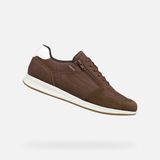 GEOX Avery Heren Sneakers - Cognac - Maat 42