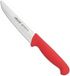 Arcos Serie 2900, keukenmes, lemmet van roestvrij staal nitrum, 130 mm, handvat van polypropyleen, rood