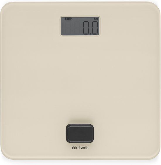 Brabantia ReNew Digitale Personenweegschaal - Soft Beige - Zonder Batterij