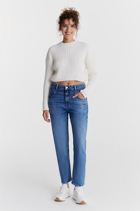 Cup of Joe Denim Victoria Boyfriend Jeans Medium Blue W28 x L32