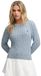 Superdry - Essentials SD&CO Kabelgebreide Trui Dames Blauw Fog XS