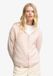 Superdry Cardigan en maille Coupe décontractée Femme Rose pâle/Blanc cassé rayé Taille 10