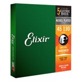 Elixir 5-cordes Basse Cordes Set 45-130 NanoWeb Light 14202