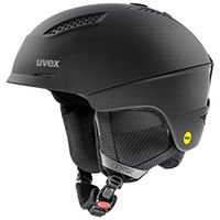 UVEX ultra MIPS Skihelm Unisex-Volwassene - all black mat - 51-55 cm