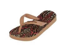 Ipanema Temas Kids Slippers Dames Junior - Beige/Bruin - Maat 38
