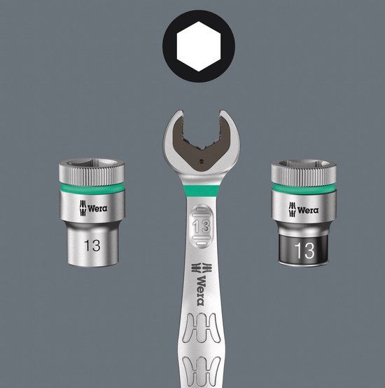 Wera 05003084001 8740 B HF Zyklop Dopbit - Inbus - 5/32" x 107mm - 3/8"