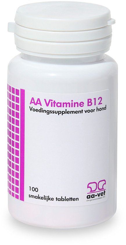 AA Vitamine B12 Hond - 100 Tabletten
