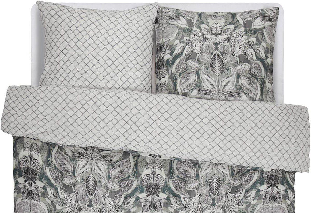 Essenza Jaxx Dekbedovertrek - Tweepersoons - 200x200/220 cm - Groen